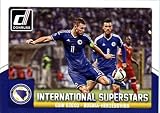 2015 Donruss International Superstars #15 Edin Dzeko Bosnia-Herzegovina Soccer Card