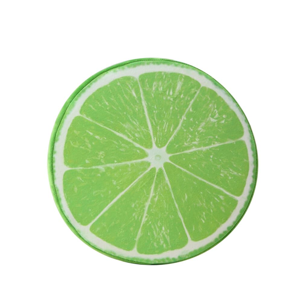 GALPADA Accent Pillows Orange Orange Pillow Round Pillow Fruit Pillow Seat Pillow Watermelon Piercing Pillow Couch Pillows Pillow Body Children's Mat 3D