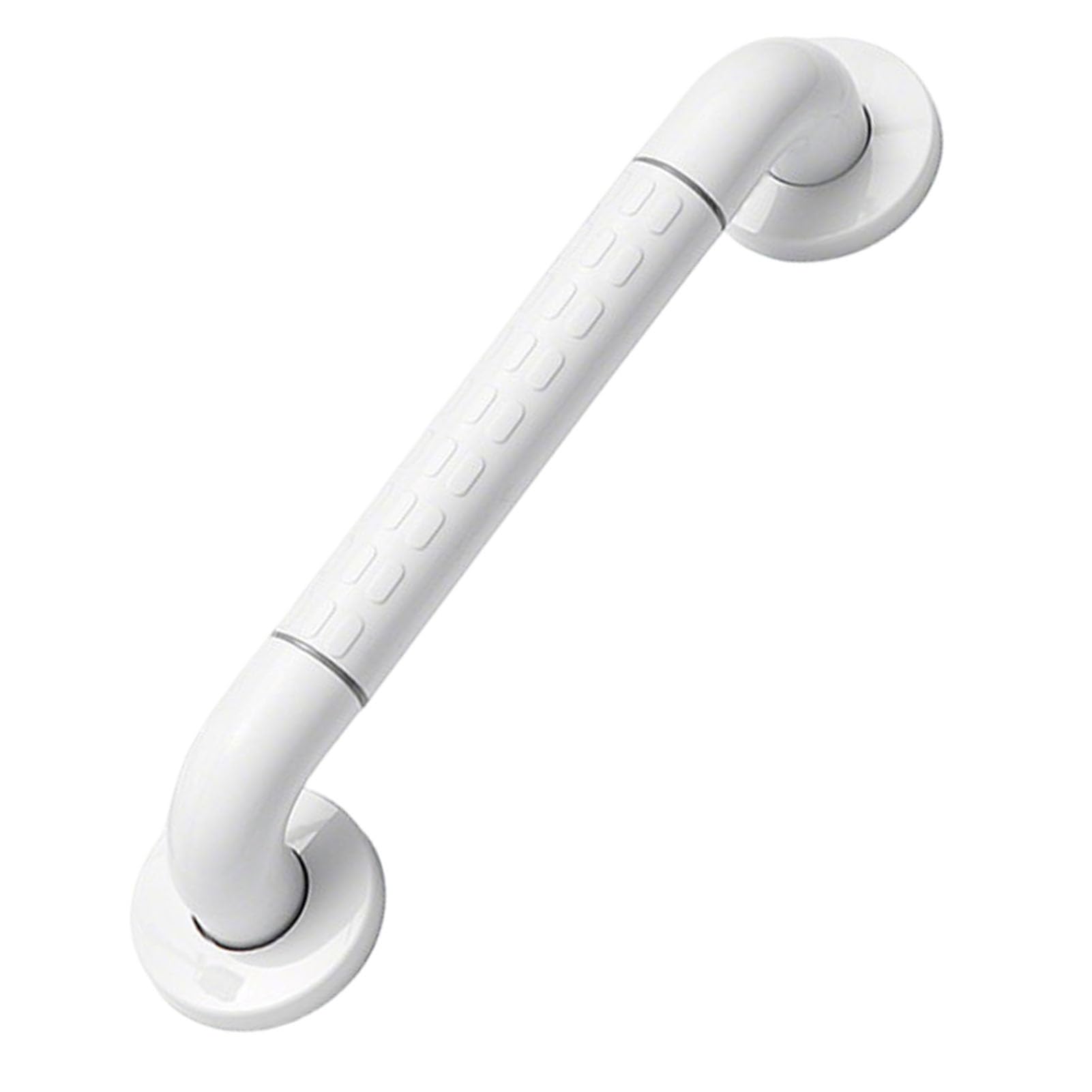 FKXSXAZ Bathroom Grab Bar, Heavy-Duty Shower 11in 14in 18in Safety Bathtubs Handrails for Seniors Elderly, Anti-Slip Toilet Support Rail with Glow-in-the-Dark Ring(B,30cm(11.81in))