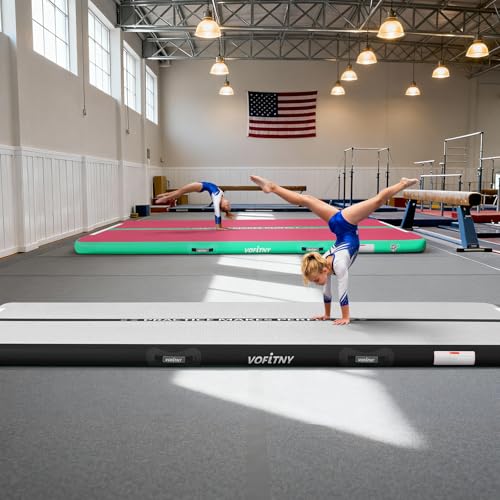 VOFiTNY All Purpose Gymnastics Mat 6.6/10/13/16/34 ft Sturdy Inflatable Tumble Track for Home/Gym by VOFiTNY - Image 8