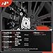 A-Premium 2 x Front Suspension 3 inch Lift Spindles, Compatible with Chevrolet Silverado 1500, Tahoe & GMC Sierra 1500, Yukon & Cadillac Escalade, 2007-2015, 2WD Only, Driver and Passenger Side