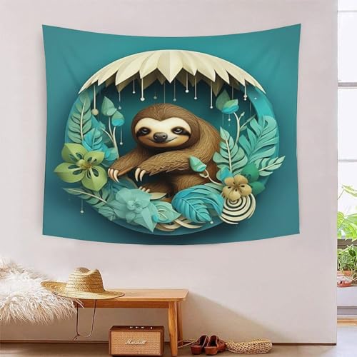 Tenture paresseux 3D tissu pour masquer un mur nu sans peindre tapisserie 180x230