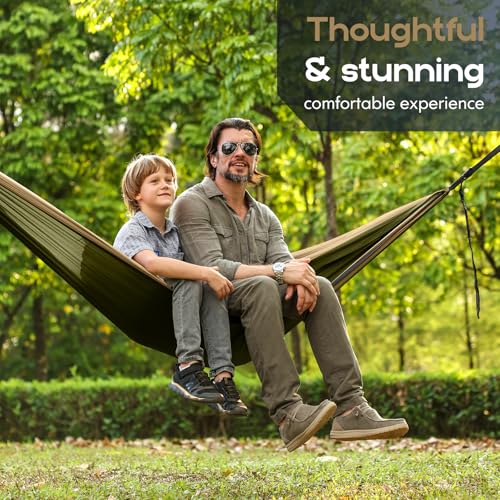 Image of Camping Hammock Mosquito Net,Double & Single Portable Hammocks Hammocks with 2 Tree Straps,Hammock Tent for Travel Camping,Camping Accessories for Indoor Outdoor Hiking Backpacking Backyard Beach