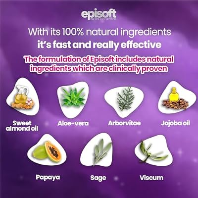 Episoft Hair Inhibitor by Bubbly, Hair Remover for Women and Men, Nourishing and Alcohol-Free Formula for Smooth Skin and Beautiful Appearance, For All Skin Types (Pack of 3)
