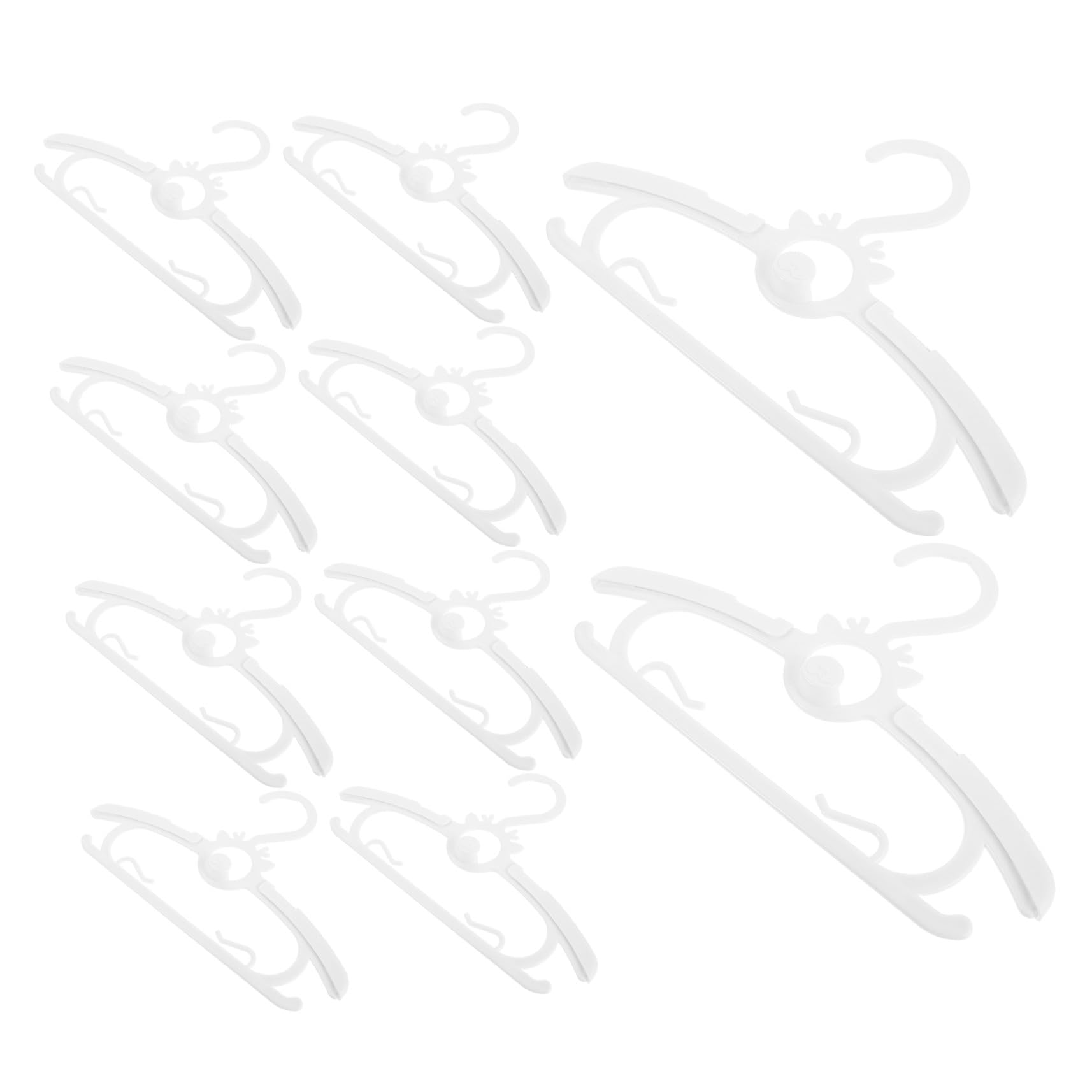 30 Stück Bügel Kleiderständer Kinderbügel Hangers Bügel Für Babykleidung Babykleiderbügel Kleiderbügel Kind Kleiderbügel Für White