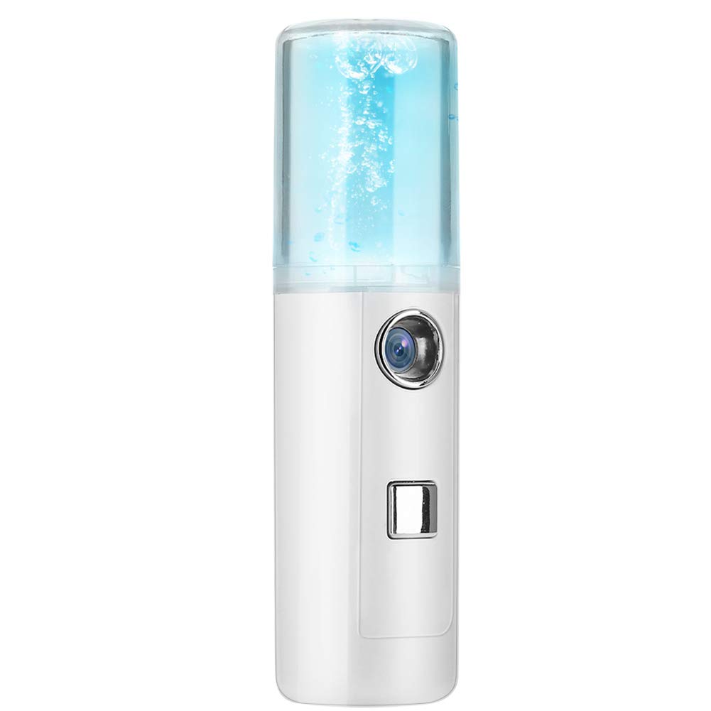 Nano Water Spray,20ml USB Mini Size Nano Mist Spray Atomization Mister Face Facial Moisturizing Mist Sprayer