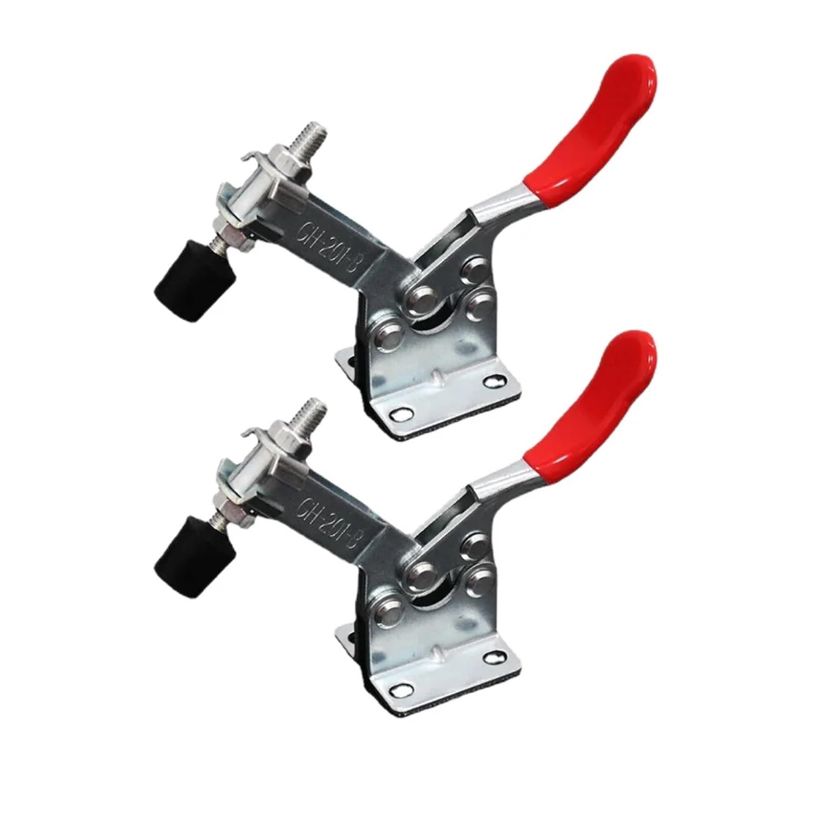 Hand Toggle Quick Release Tool, 20pcs Clamp 100kg Horizontal Locking Lever for Woodworking Welding