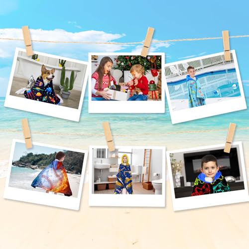 Image of Engineering Vehicle Boys Beach Towel with Hoodie for Kids Toddlers Age 4-8,Car Blue Bath Towels Shower Wrap for Boys, Hooded Poncho Beach Blanket for Pool Swimming Cute Wearable Bath Towel for Child