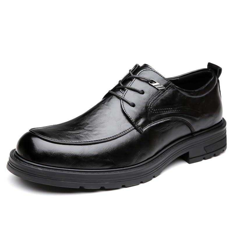 Comfortable Oxford Shoes Men's Business Formal Shoes Men's Formal lace-ups for Business & Wedding2