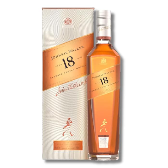 Johnnie Walker 18年 ブレンデッドスコッチウイスキー 700ml Amazon.co.jp: ジョニーウォーカー 18年 [ ウイスキー イギリス 700ml