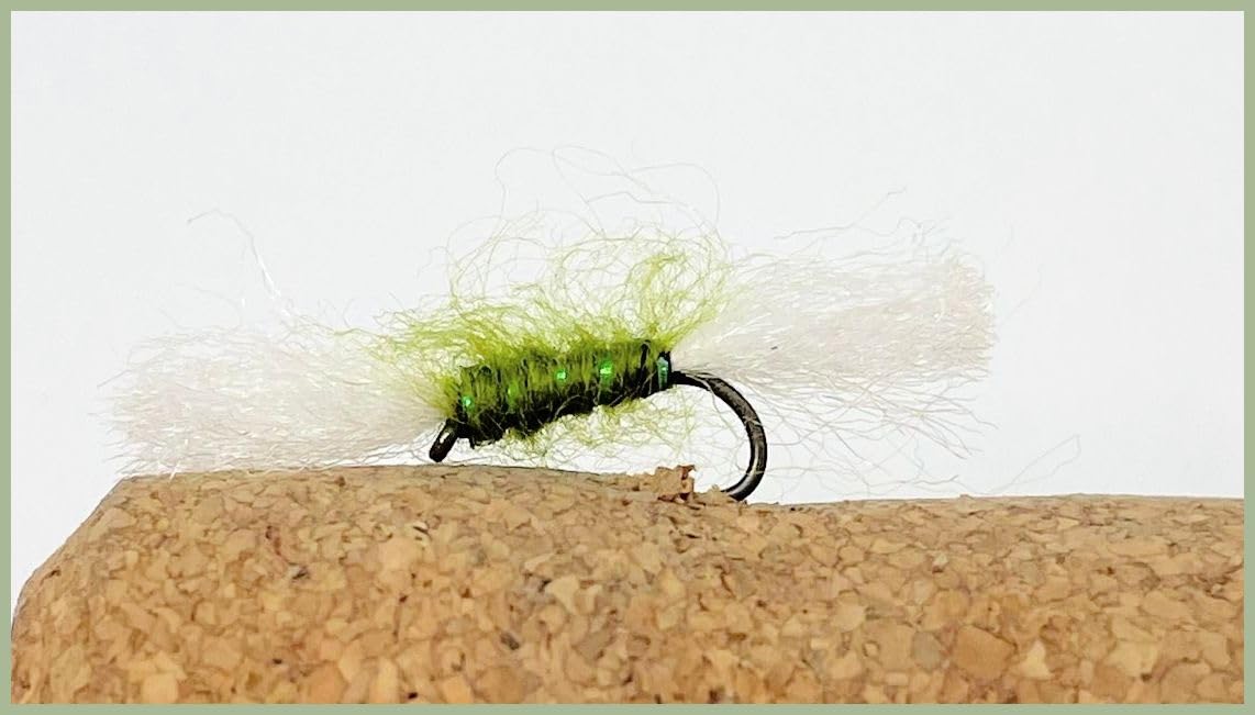 Barbless Olive Shipman Buzzers, Trout Flies choice of size and quantity, Best Buzzer flies, Top selling buzzer fishing flies (3, 12)