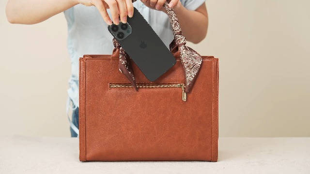 Bolso Satchel para Mujer LOVEVOOK en PU Impermeable miniatura 7