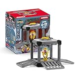 SCHLEICH ELDRADOR Creatures | BattleCave Superkristall 42702 | Spielset mit 5 Weltenkristallen & Tresor | Cave zur Arena stapelbar | Spielfiguren für Jungen und Mädchen ab 6 Jahren | 31 Teile