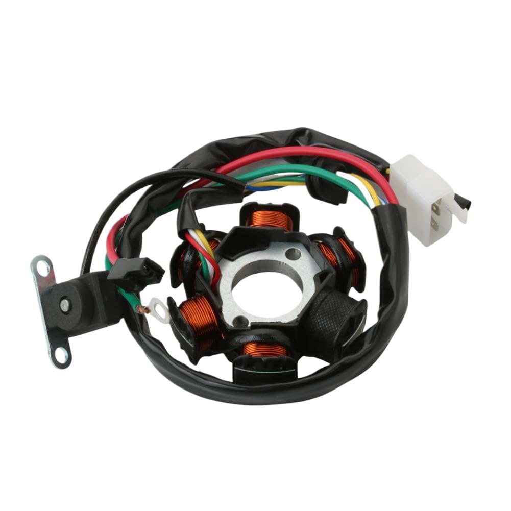 Stator 6 Spulen Kompatibel Mit Dio AF17 AF18 AF27 AF28 Bali50 SFX50 50cc 2-Takt