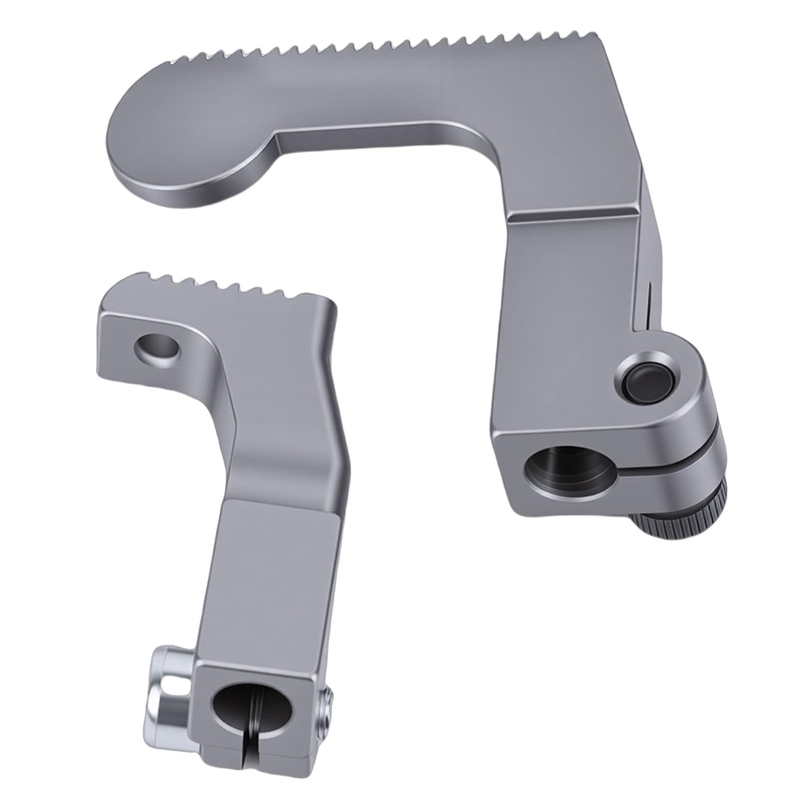 Generic Juego de prensatelas para máquina de coser de acero inoxidable, pies interiores y exteriores, piezas de repuesto para máquina de borde de colchón 5625