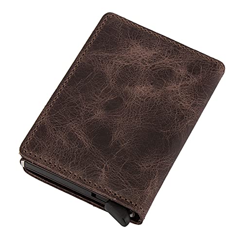 Image of Secrid Slim Wallet Original Leather With Rfid Safe Card Case
