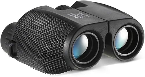 JYCTD Visión nocturna profesional prismáticos 10x25 BAK4 prisma alta potencia binocular portátil telescopio bolsillo alcance telescopio