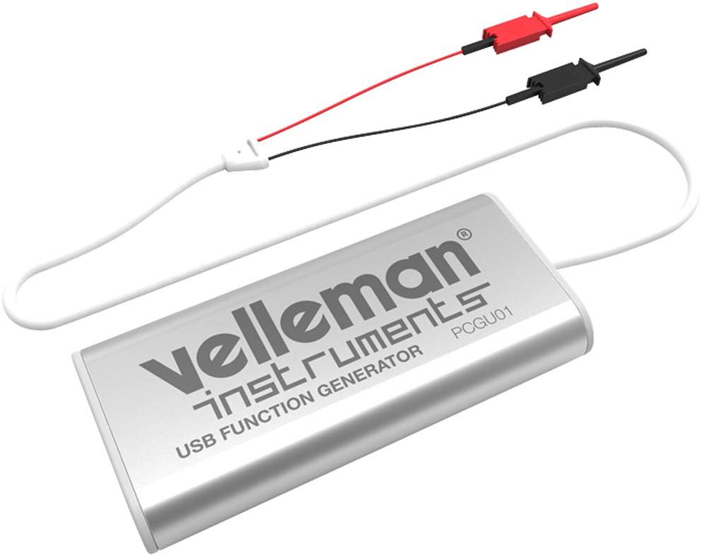 Velleman Instruments Function Generator, Pc Based | Arbitrary/Function Pulse Generators Test, 1 X Qty - Pcgu01