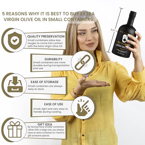 P.J. Kabos 2024 Gold Award Winner, Very High Phenolic (600+Mg/Kg), Usda Organic Greek Extra Virgin Olive Oil thumb #4