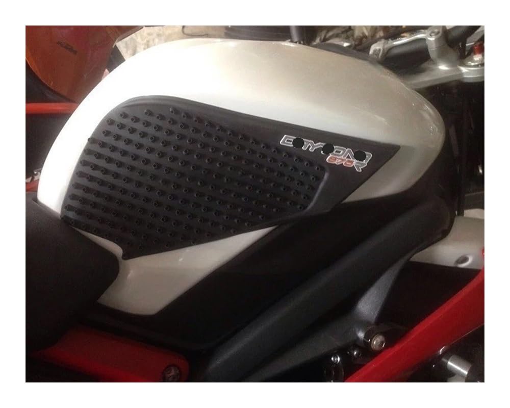 Protections réservoir Moto Kit De Protection Et Fixation pour Réservoir Moto (Autocollants Inclus) - Pièces Rechange pour 675 (2006-2013)