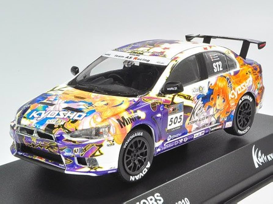 Amazon | KYOSHO 1/43 KYOSHO ALICE MOTORS LANCER EVOLUTION X