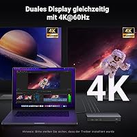 UGREEN DisplayLink Docking Station MacBook Adapter Dual Display Dock – Ansicht 5