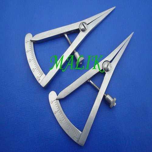2 Castroviejo Caliper Eye Ophthalmic Surgical Instruments