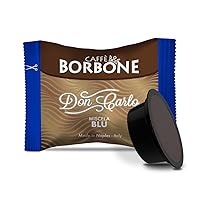 Caffè Borbone Don Carlo, Miscela Blu - 100 Capsule - Compatibili con le Macchine ad