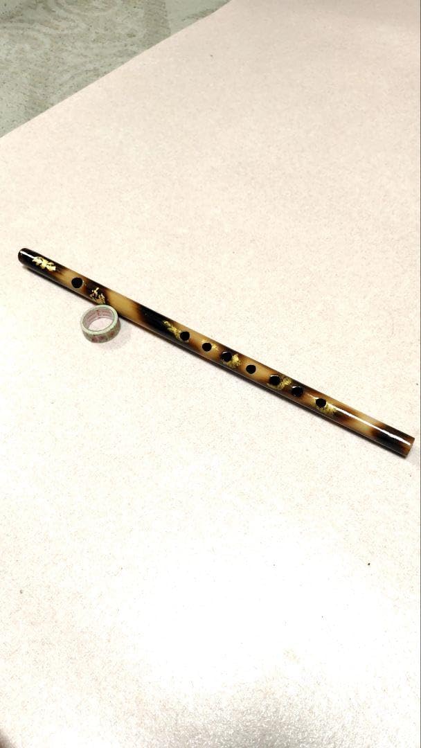 篠笛 七穴六本調子 炙り金箔 ㊵ 篠笛 七穴六本調子 炙り金箔 ㊵ V 篠笛六本調子(B♭