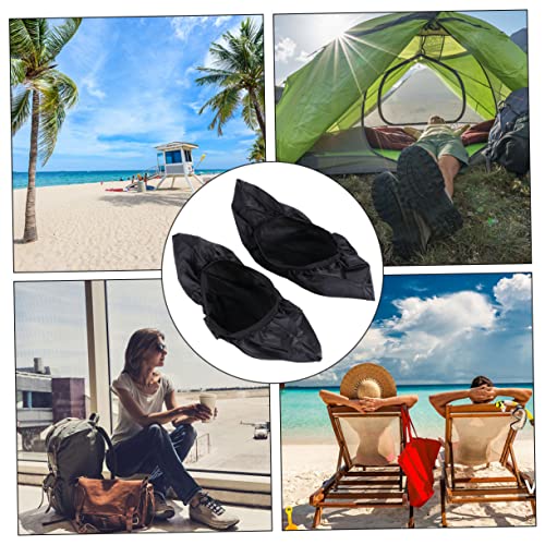 Gafoki 2 Pairs Ice Skates Roller Hockey Soakers For Figure Skates Skateboard Protective Gear Figure Hockey Guards Ice Hockey Covers Roller Skating Shoe Covers Breathable Shoes Cover Puck #TOP4