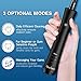 Rotary Electric Toothbrush for Adults, Rechargeable Toothbrush Teeth Whitening and Strong Battery Endurance, Powered Spin Toothbrush with 2 Round Heads, 3 Modes USB Toothbrushes in Black by Gloridea