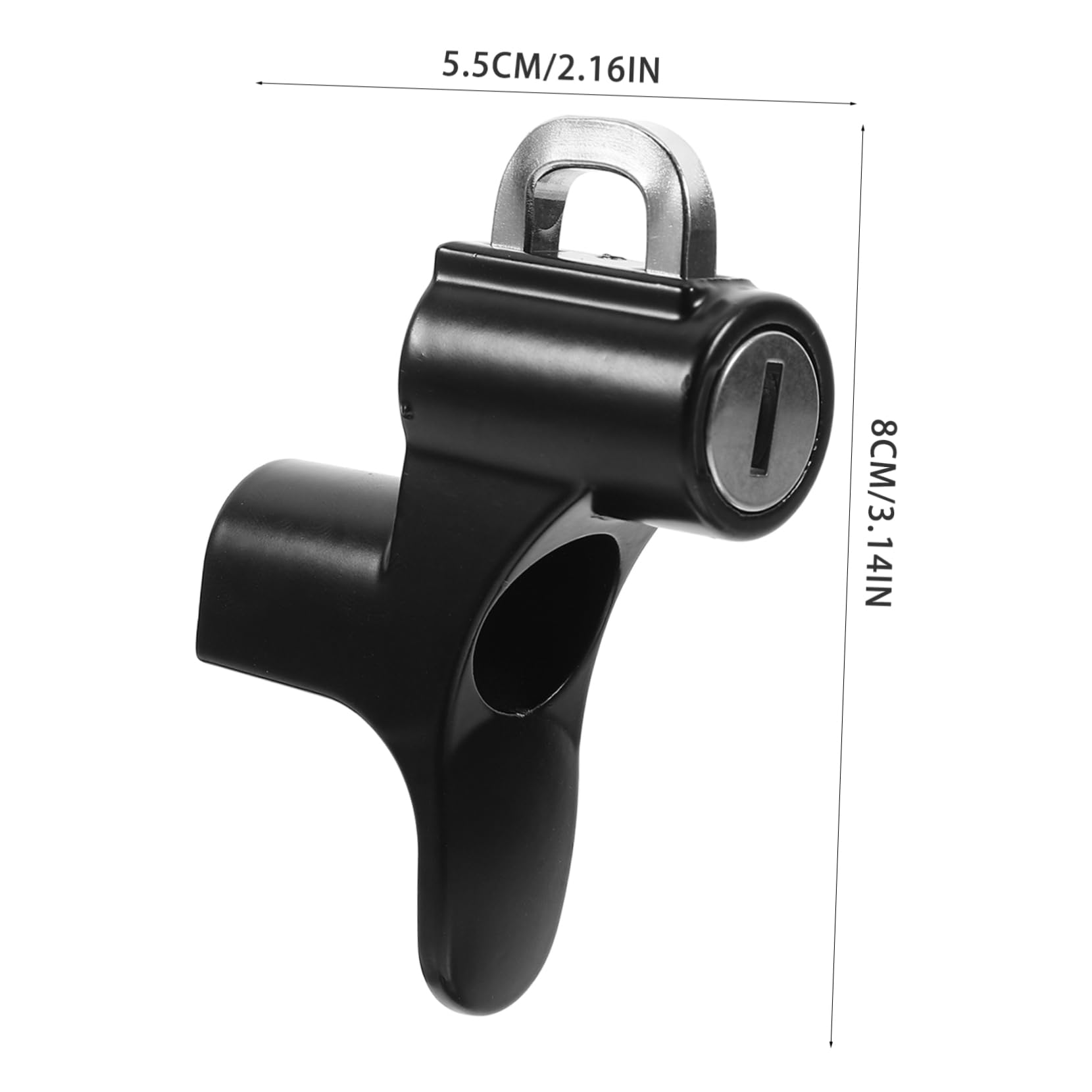 FUNOMOCYA 1 Set Lock Durable Theft Security Lock for Motorcycles and Scooters Compatible with Various Models Compact and Lightweight Design for Easy Carrying