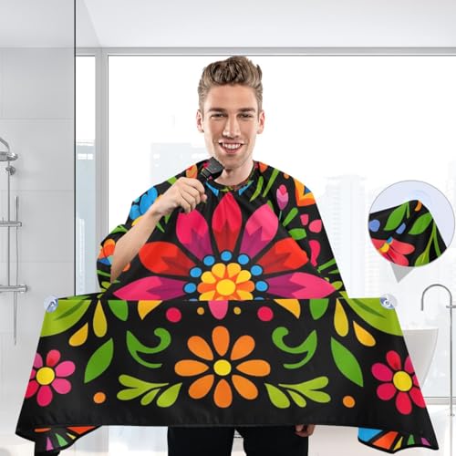 Capa impermeable para corte de cabello 140x165 cm miniatura 5