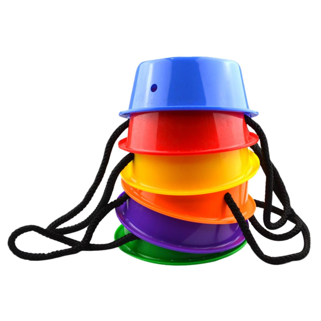 BESPORTBLE 1 Set Plum Pile Balance Training Fun Outdoor Exercise Equipment for Early Education Construction Enhances Balance and Coordination Skills Brightly Colored Design