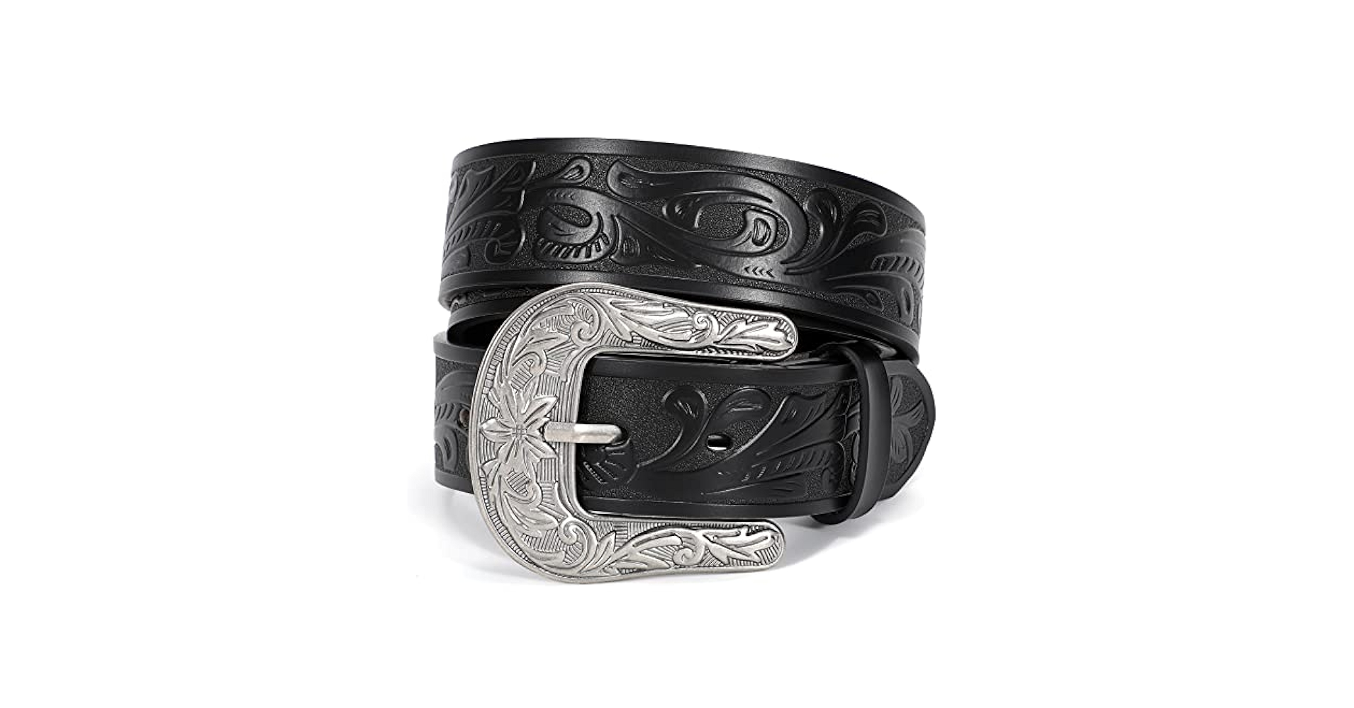 XZQTIVE Women Men Genuine Leather Belt Vintage Ladies