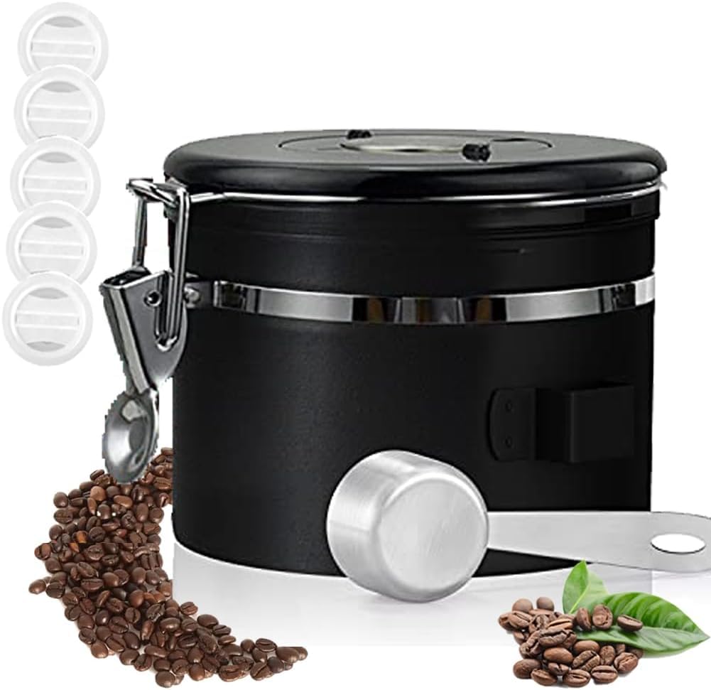 Amazon｜コーヒーキャニスター 800ml コーヒー豆 保存容器 密封容器