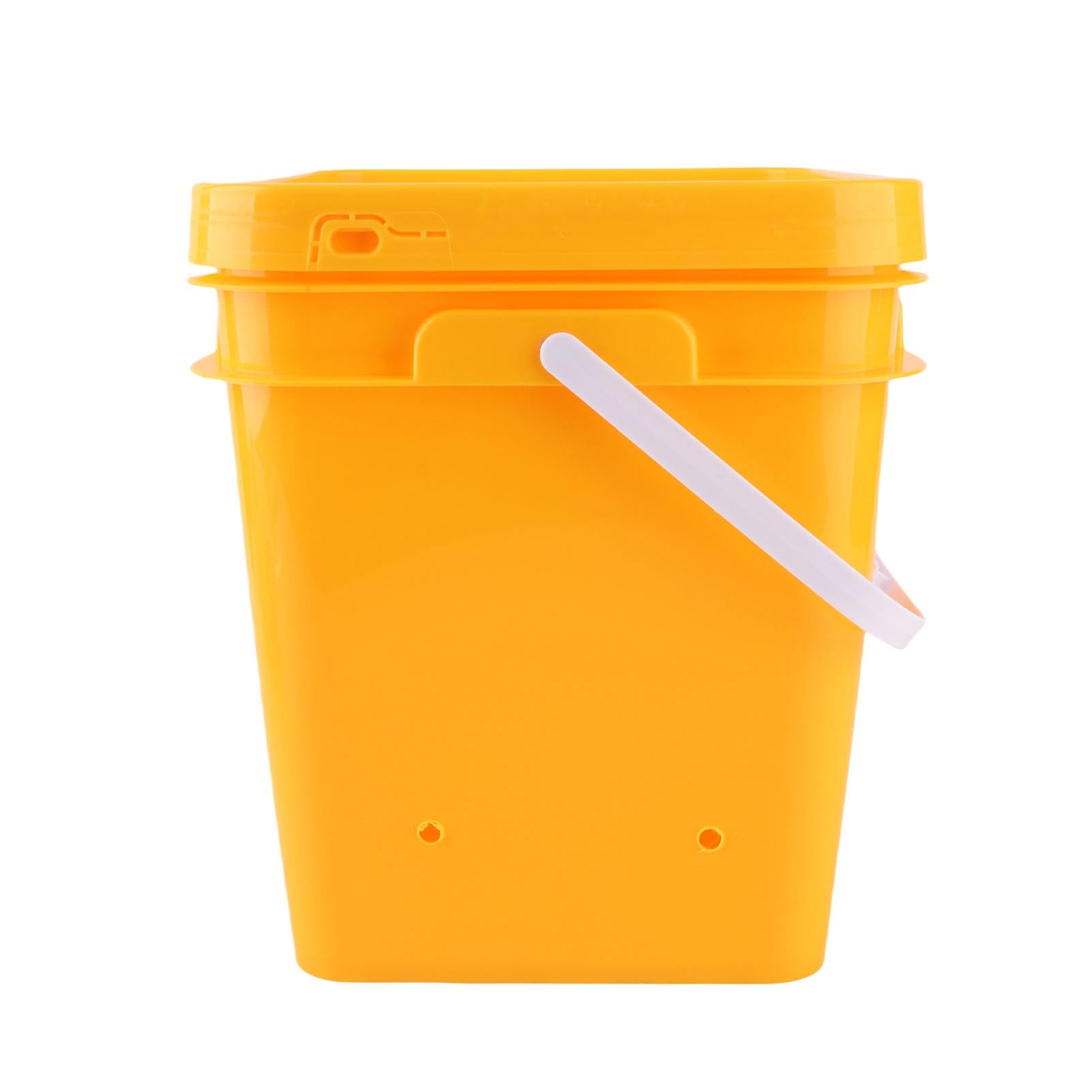 Generic Bebedero Automático para Pollos de Alta Capacidad con Cubo de Mano de 12 litros, de Riego por Gravedad para Codornices, Fácil Instalación, Plástico Duradero (Cubo + Tazón Azul Grande +