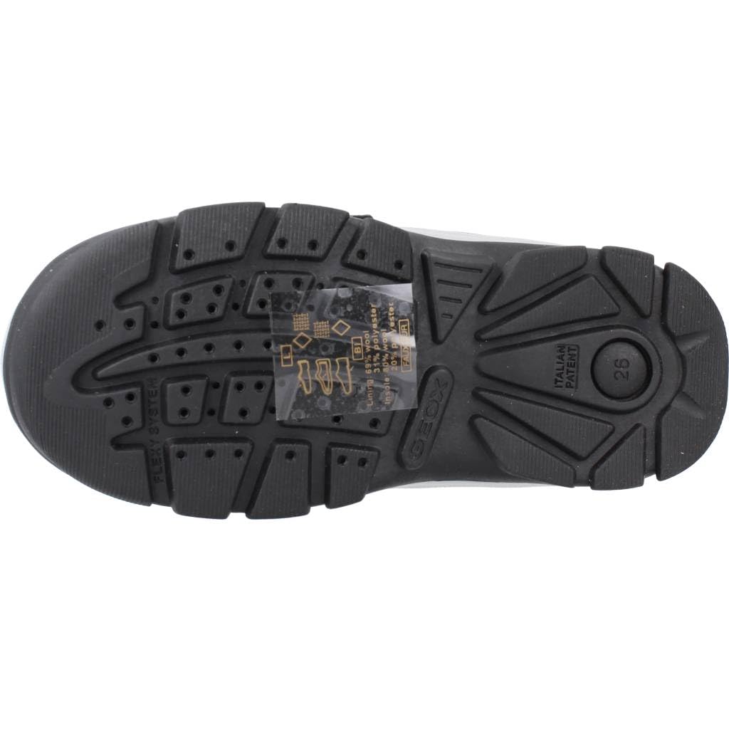 Geox Buty chłopięce FLANFIL Boy WPF, małe dziecięce buty zimowe, wodoszczelne, czarny - Schwarz Black Royal - 21 EU