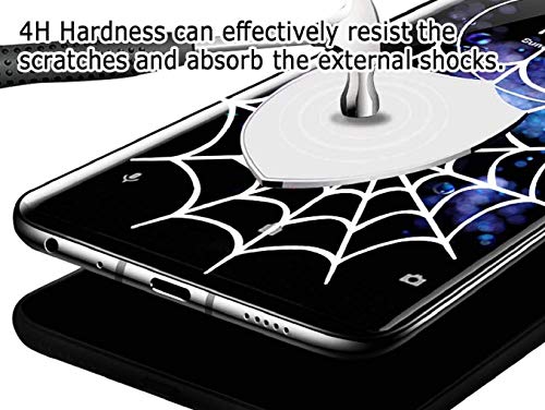 Image of ZARALA Tempered Glass Screen Protector Compatible for (Black) with Edge to Edge Coverage and Easy Installation kit (LG W41)