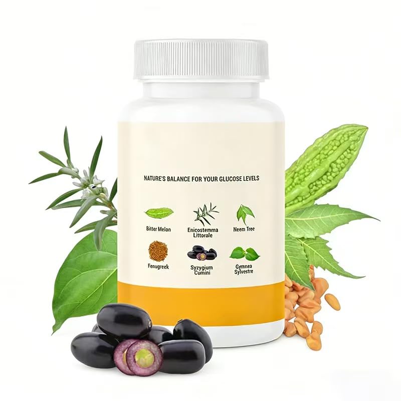 Supplément de soutien au métabolisme du glucose à base de plantes