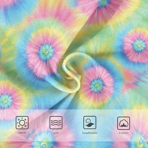 Joisal Cotton Toddler Underwear Floral Vibrant Dye Pink Colorful Girl Panties Cute Colorful Briefs Underpants 2t3