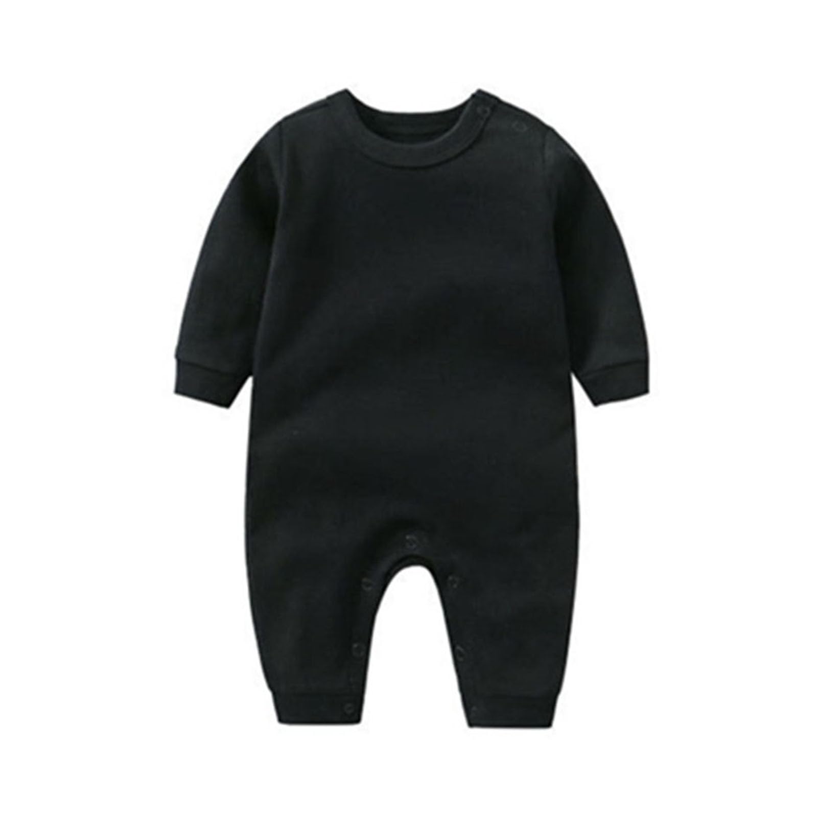 JomixaUnisex Baby Onesie, Long Sleeve 100% Cotton Baby Clothes, Baby Footless Jumpsuit