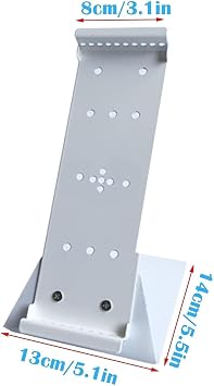 Desktop Reference Organizer - Catalog Display Rack, 10-Page Double-Sided Panel Catalog Reference System, A4 Letter Size Desktop/Wall Reference System, Wall-Mounted Reference Organizer (Blue)