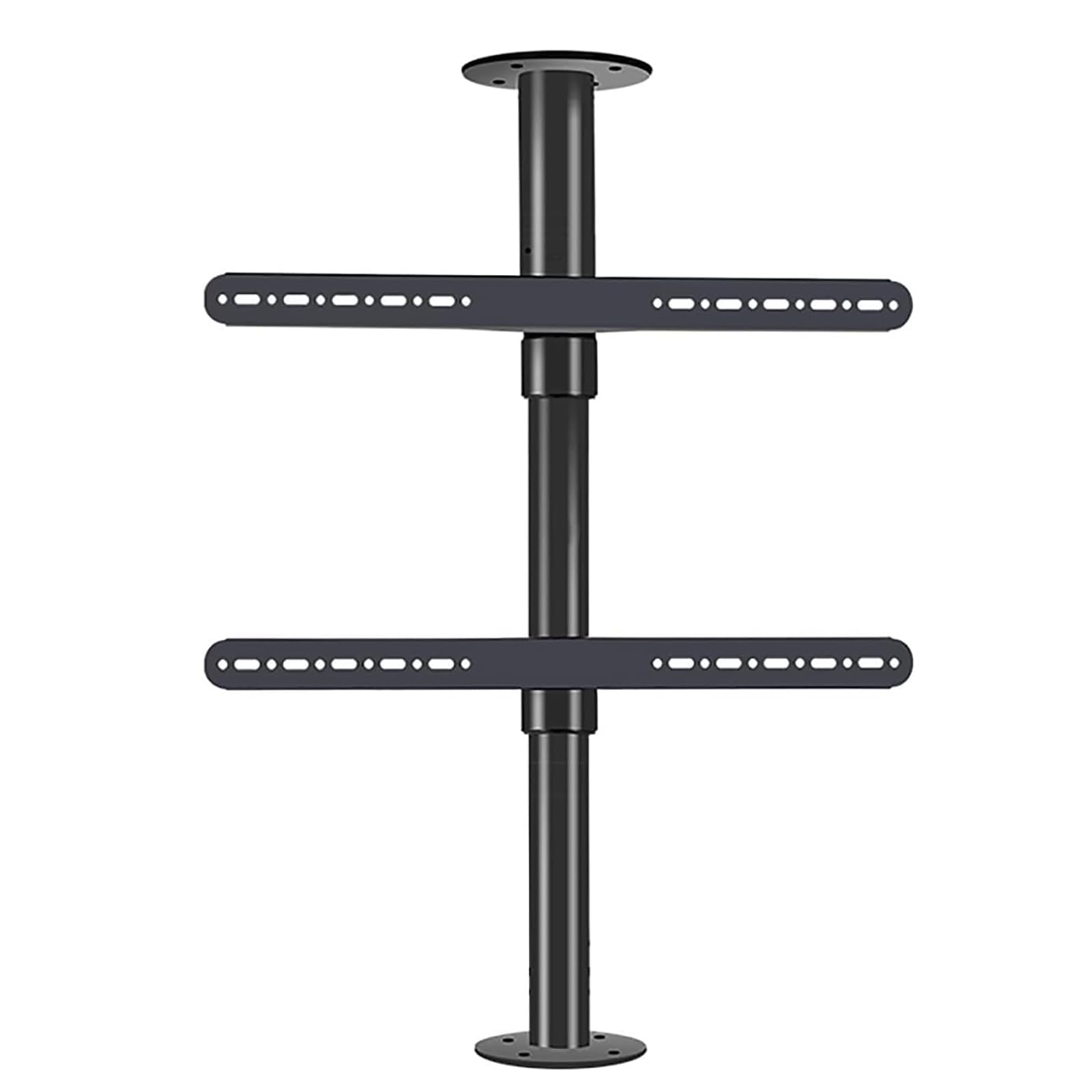 OLSKFUH Tv Wall Mount, Adjustable Height Stand, 360-Degree Rotating Floor Frame For Lcd Tvs,