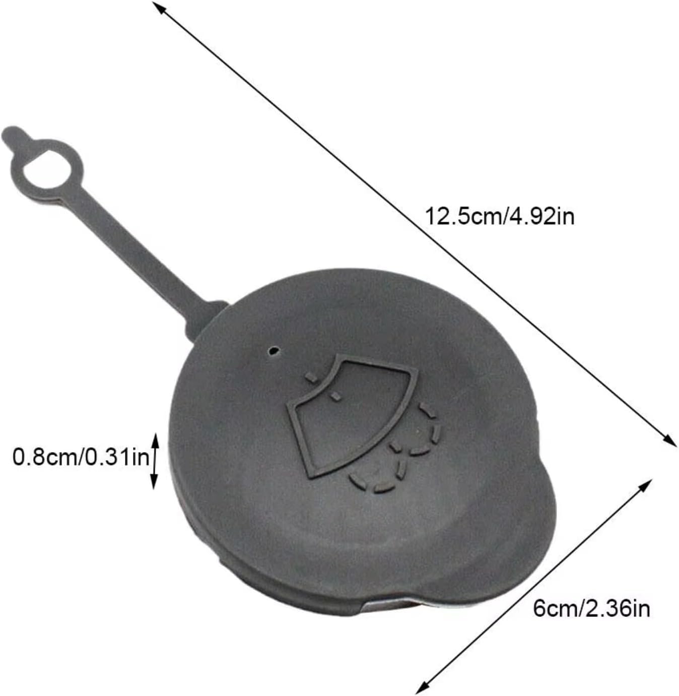 スクリーンウォッシュカバー Compatible With For Micra K13 2011 2012 2013 2014 20