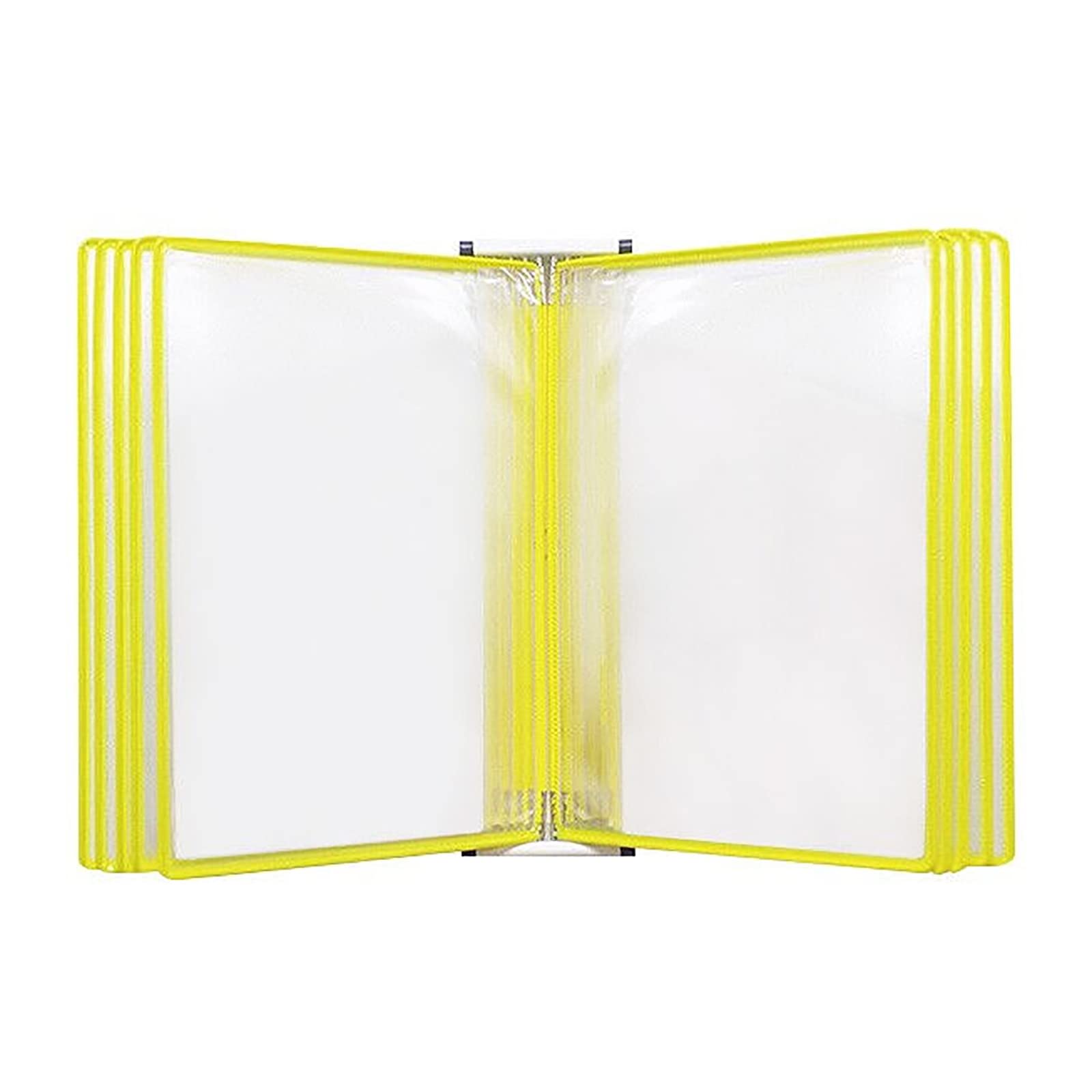 Zxffhdhjh Unique Colour Display Folder， Wall Mounted File Hol A4 Letter Paper Size Magnetic Document Holder, Display(Unique Colour)