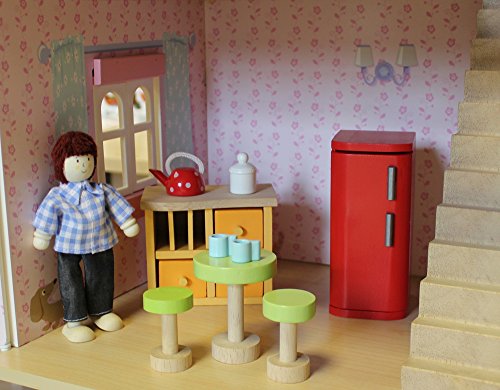 Le Toy Van Dollhouse Furniture & Accessories, Deluxe Furniture Set