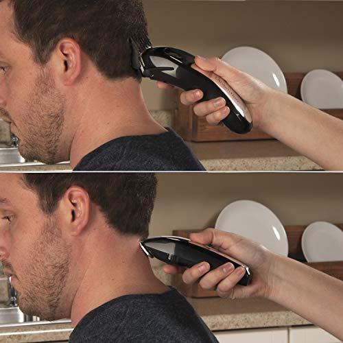 wahl clipper lithium ion cordless haircutting & trimming combo kit
