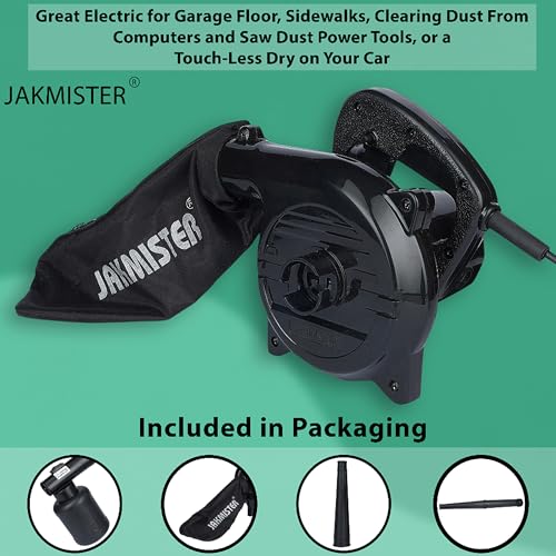 Image of Jakmister (Anti-Vibration) Unbreakable Plastic 650 W 16000RPM 180km /h Airflow with Extension Pipe