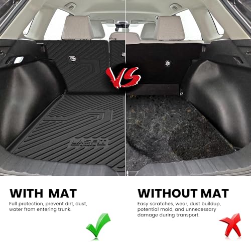 Image of LASFIT Cargo Mat for Toyota Corolla Cross 2022-2026 with Backrest Mat